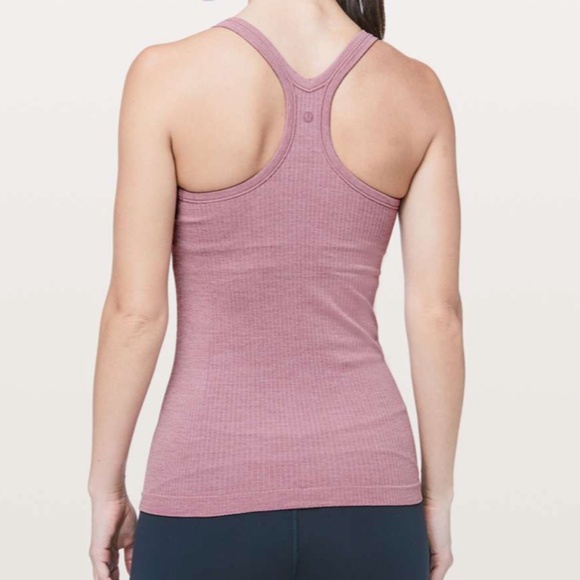 Lululemon Ebb To Street Tank II in Figue Pink Size 4 Gently Used - Picture 2 of 7